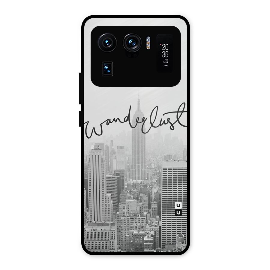 City Wanderlust Monochrome Metal Back Case for Mi 11 Ultra