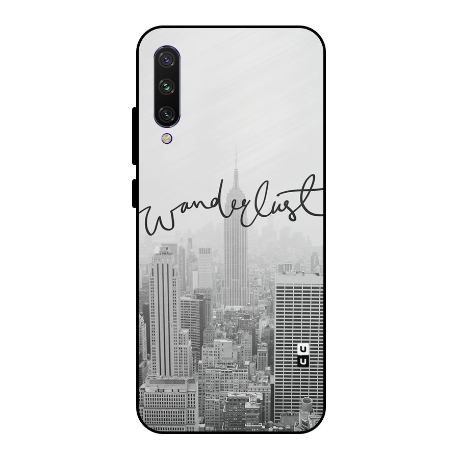 City Wanderlust Monochrome Metal Back Case for Mi A3