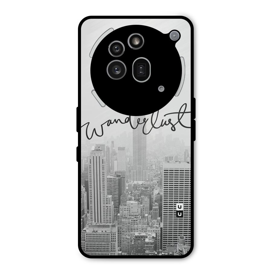 City Wanderlust Monochrome Metal Back Case for Nothing Phone 3a Pro