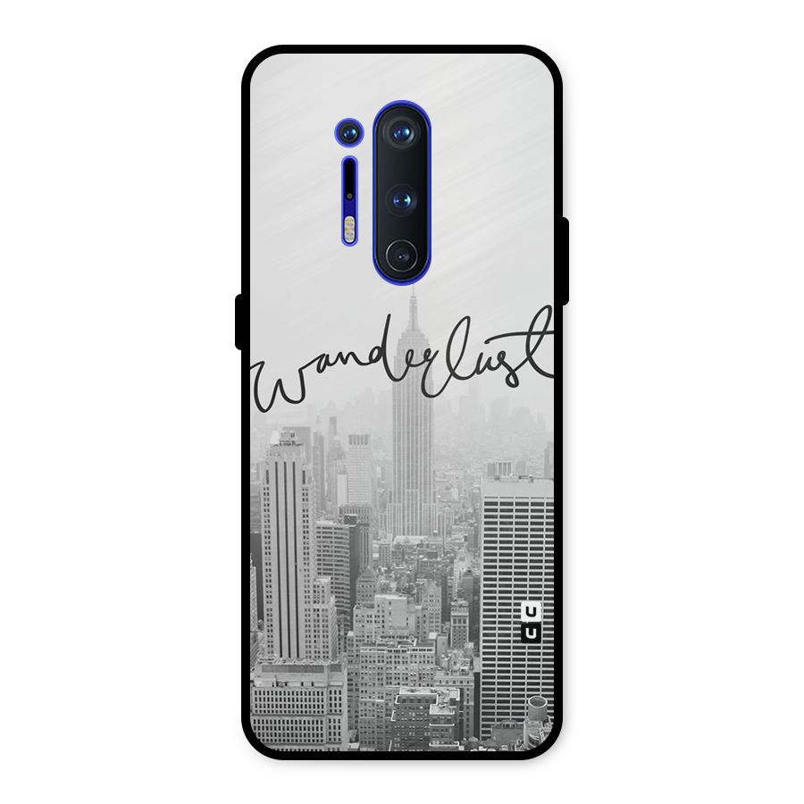 City Wanderlust Monochrome Metal Back Case for OnePlus 8 Pro