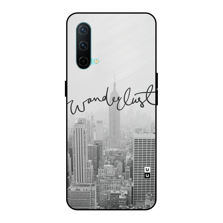 City Wanderlust Monochrome Metal Back Case for OnePlus Nord CE 5G