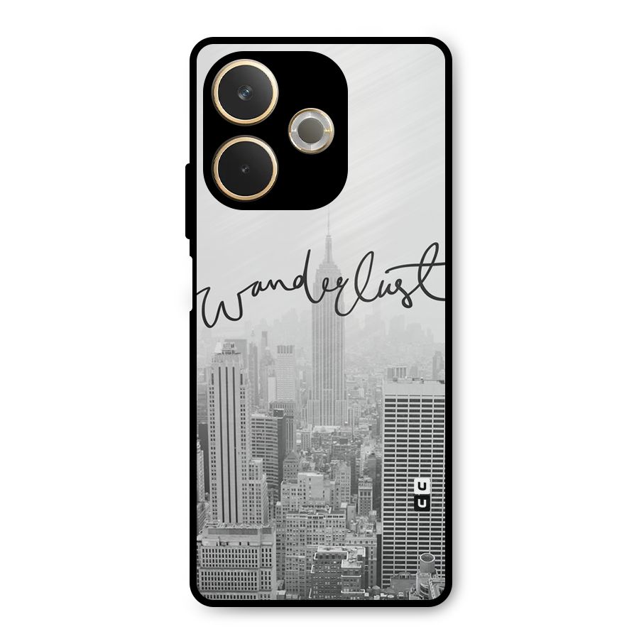 City Wanderlust Monochrome Metal Back Case for Oppo A5 Pro