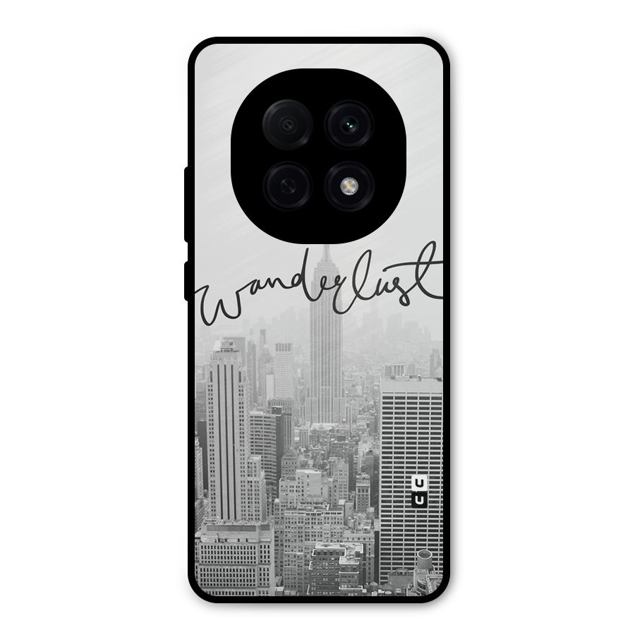 City Wanderlust Monochrome Metal Back Case for Oppo F29 Pro