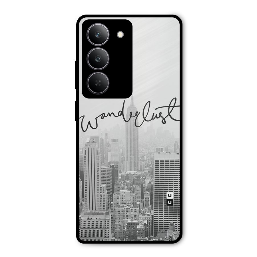 City Wanderlust Monochrome Metal Back Case for Realme 14x