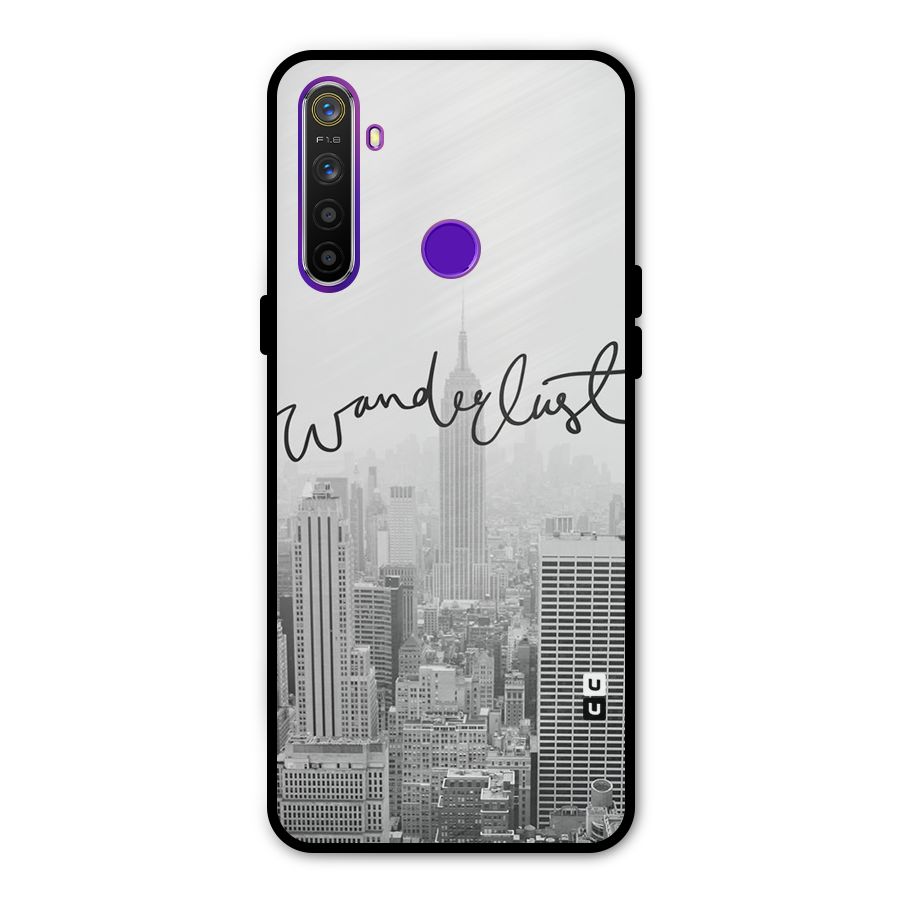 City Wanderlust Monochrome Metal Back Case for Realme 5
