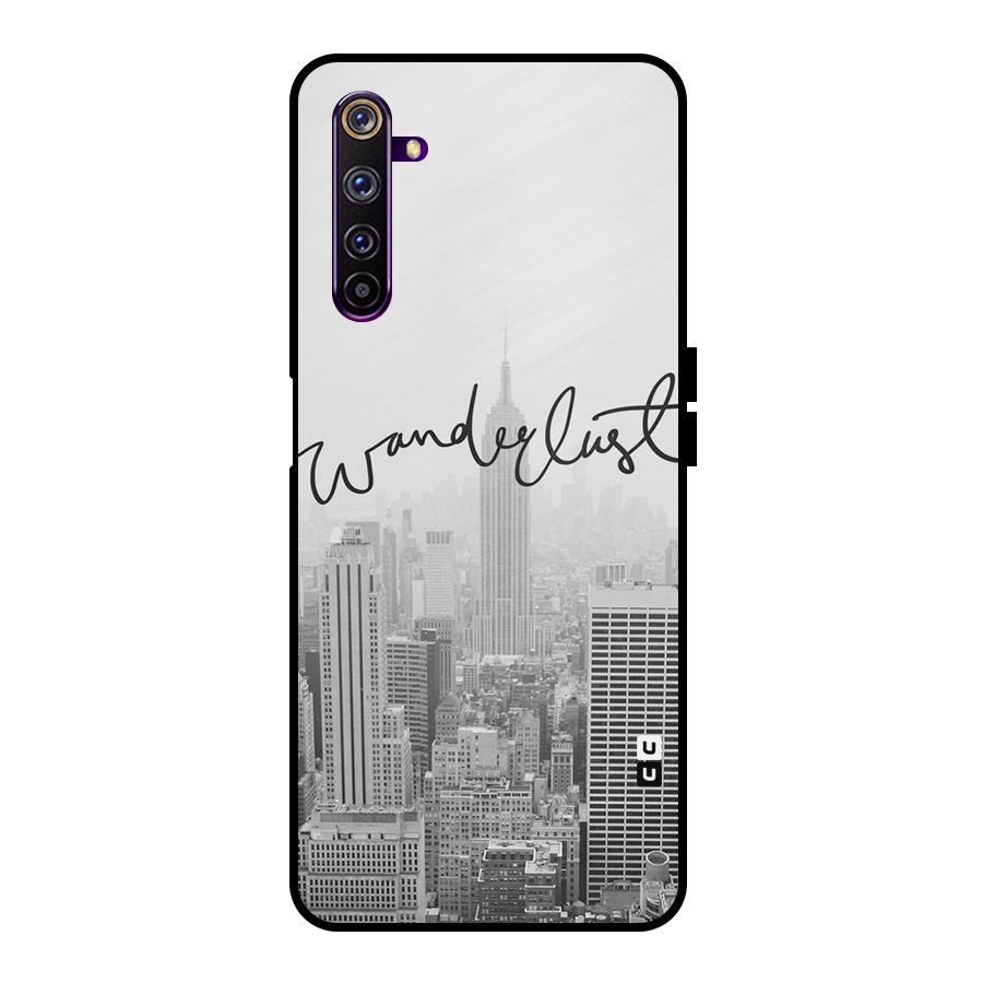 City Wanderlust Monochrome Metal Back Case for Realme 6 Pro