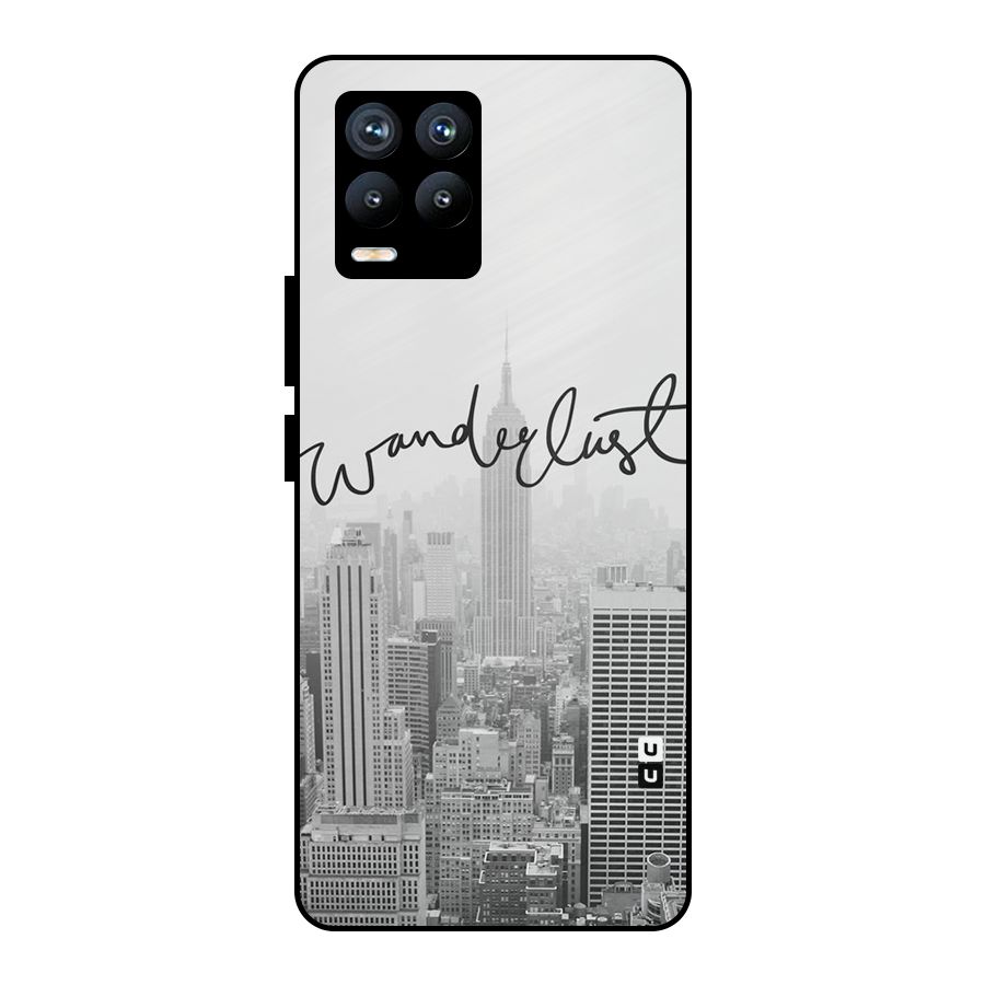 City Wanderlust Monochrome Metal Back Case for Realme 8 Pro