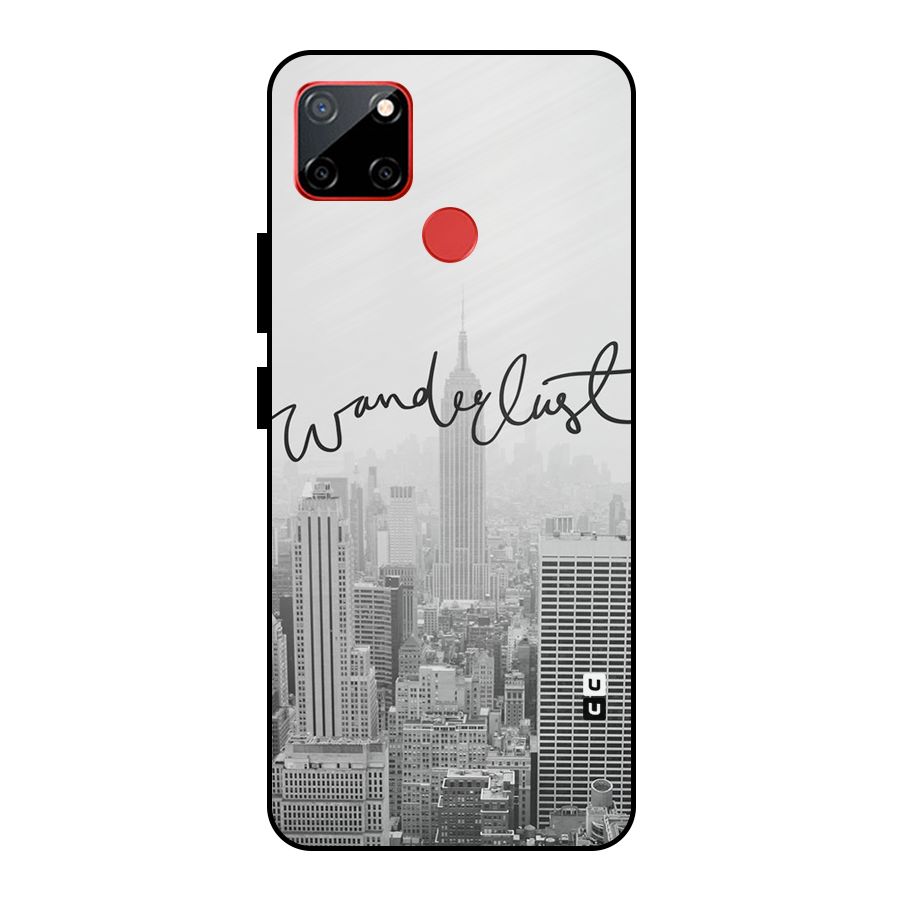 City Wanderlust Monochrome Metal Back Case for Realme C12