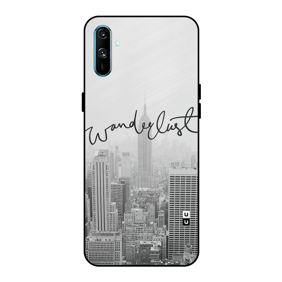 City Wanderlust Monochrome Metal Back Case for Realme C3