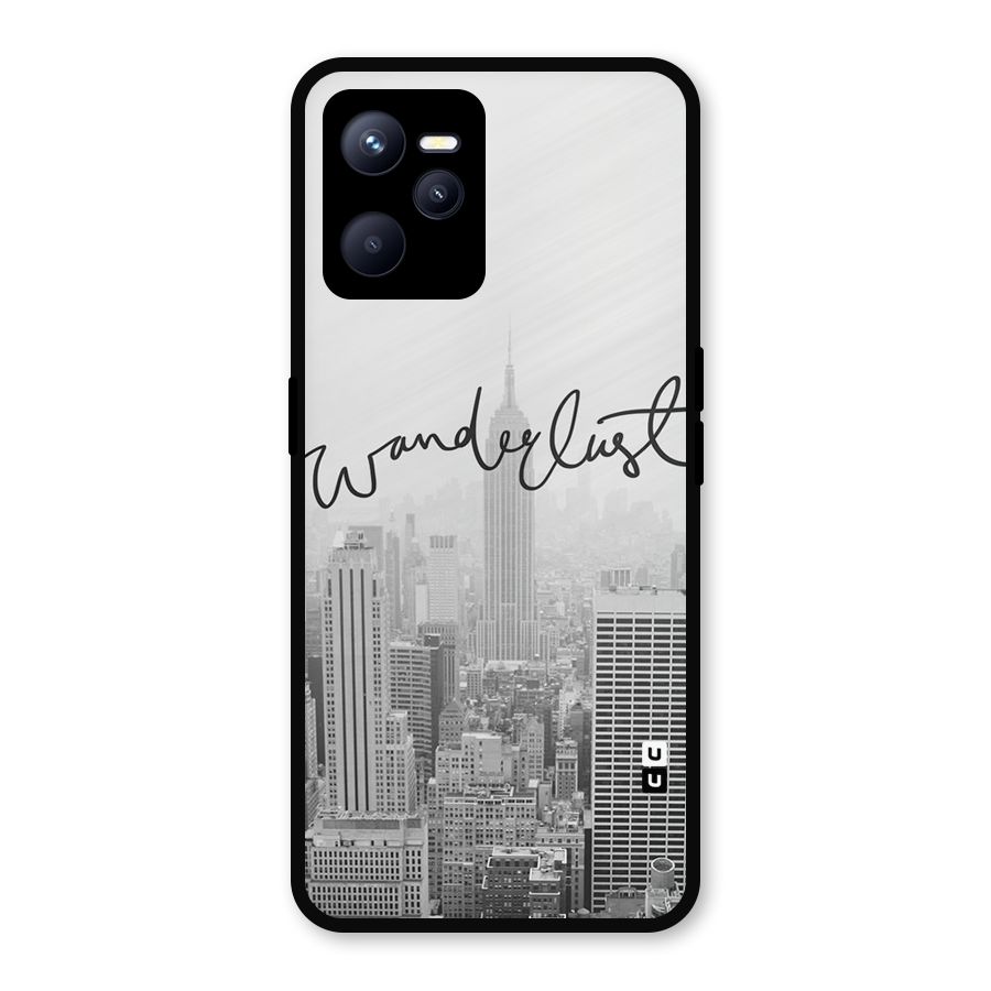 City Wanderlust Monochrome Metal Back Case for Realme C35
