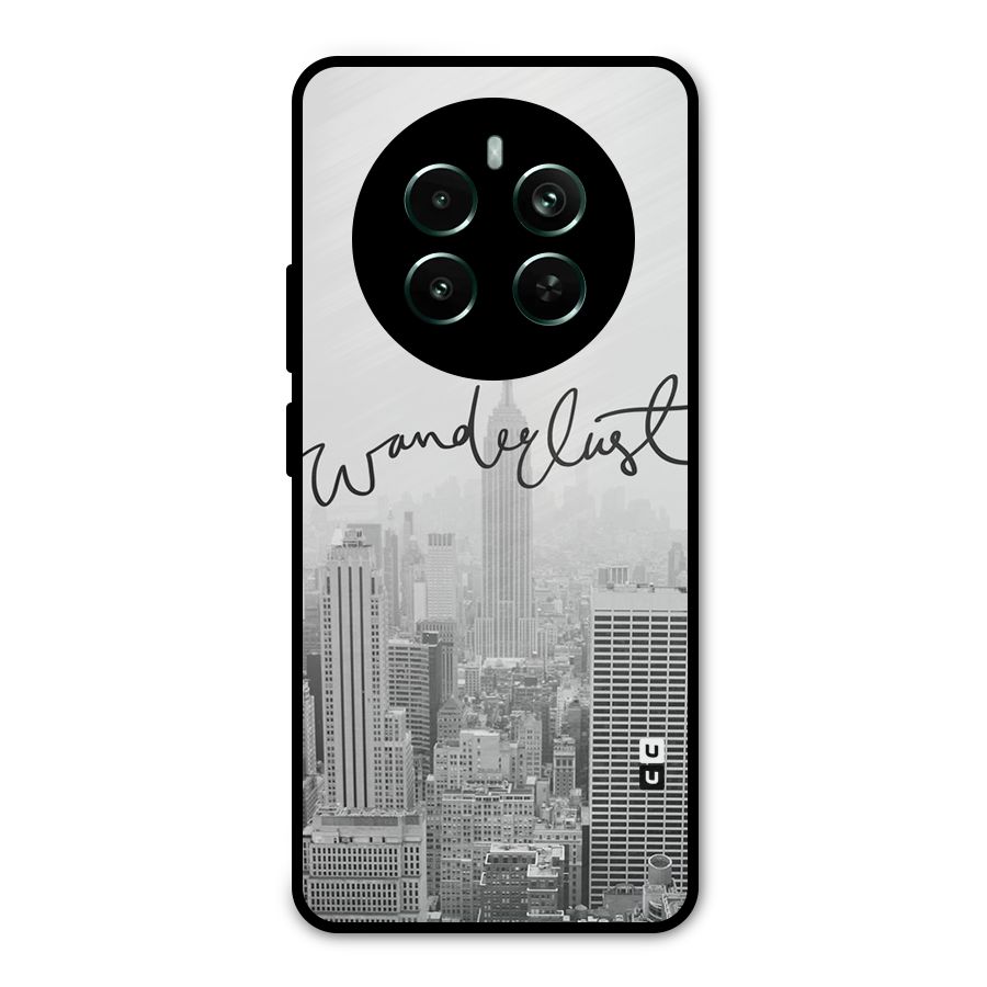 City Wanderlust Monochrome Metal Back Case for Realme Narzo 70 Pro