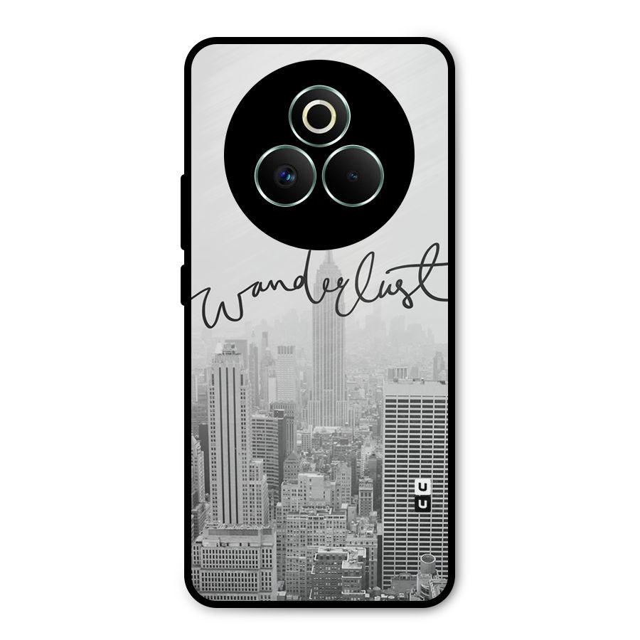 City Wanderlust Monochrome Metal Back Case for Realme P3 Pro