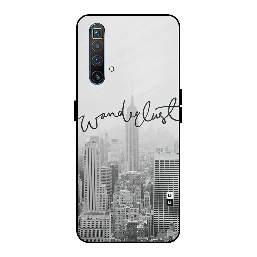 City Wanderlust Monochrome Metal Back Case for Realme X3 SuperZoom