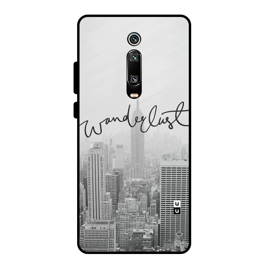 City Wanderlust Monochrome Metal Back Case for Redmi K20