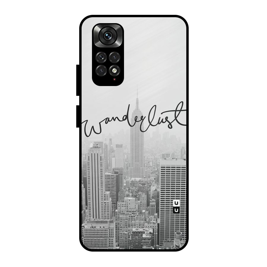 City Wanderlust Monochrome Metal Back Case for Redmi Note 11 Pro Plus 5G