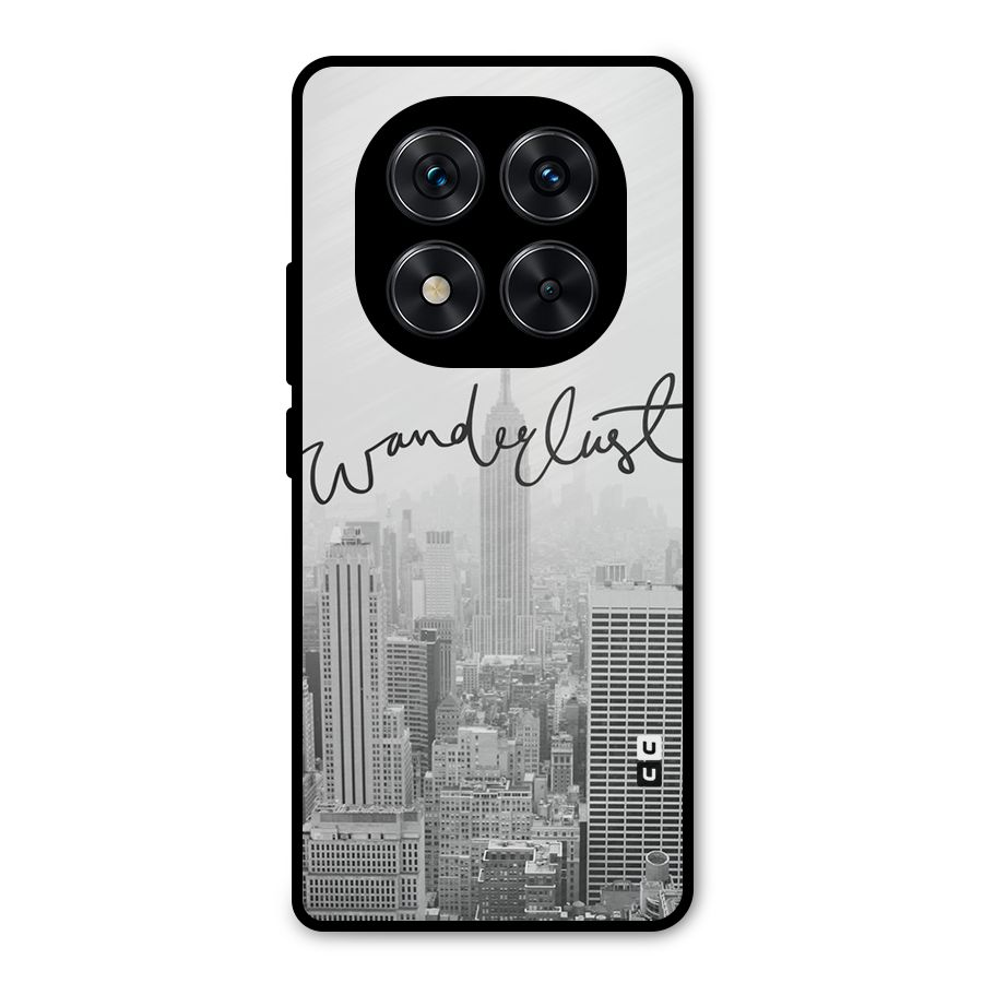 City Wanderlust Monochrome Metal Back Case for Redmi Note 14 Pro 5G