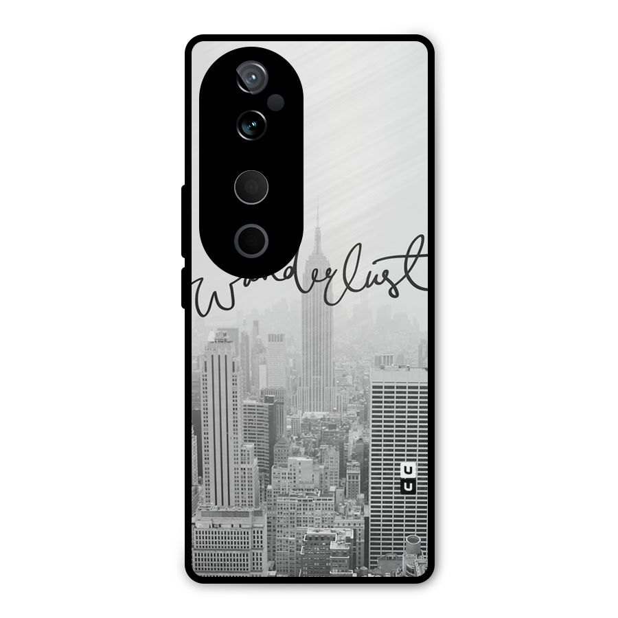 City Wanderlust Monochrome Metal Back Case for Vivo T3 Ultra