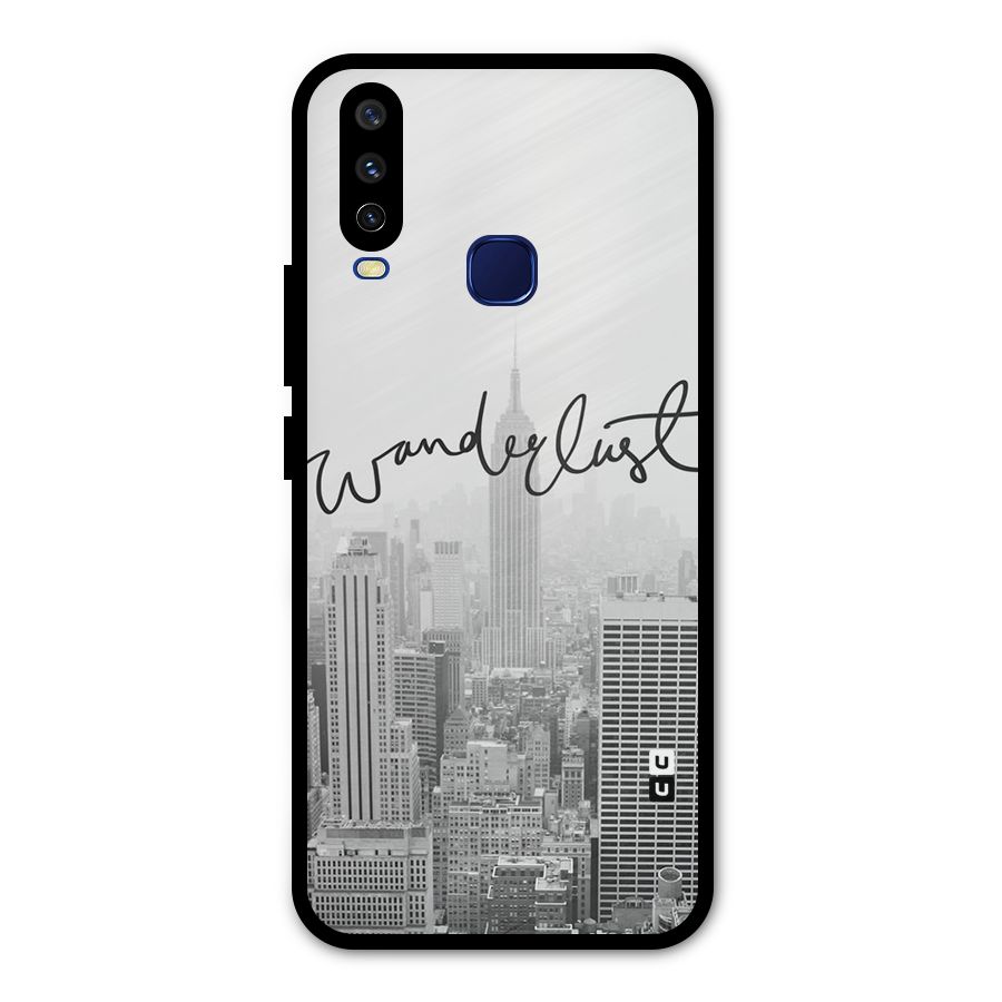 City Wanderlust Monochrome Metal Back Case for Vivo V17
