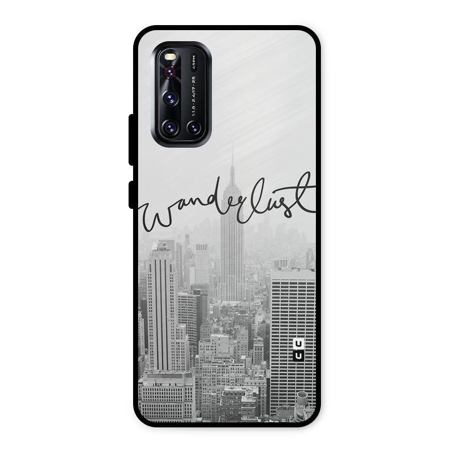 City Wanderlust Monochrome Metal Back Case for Vivo V19