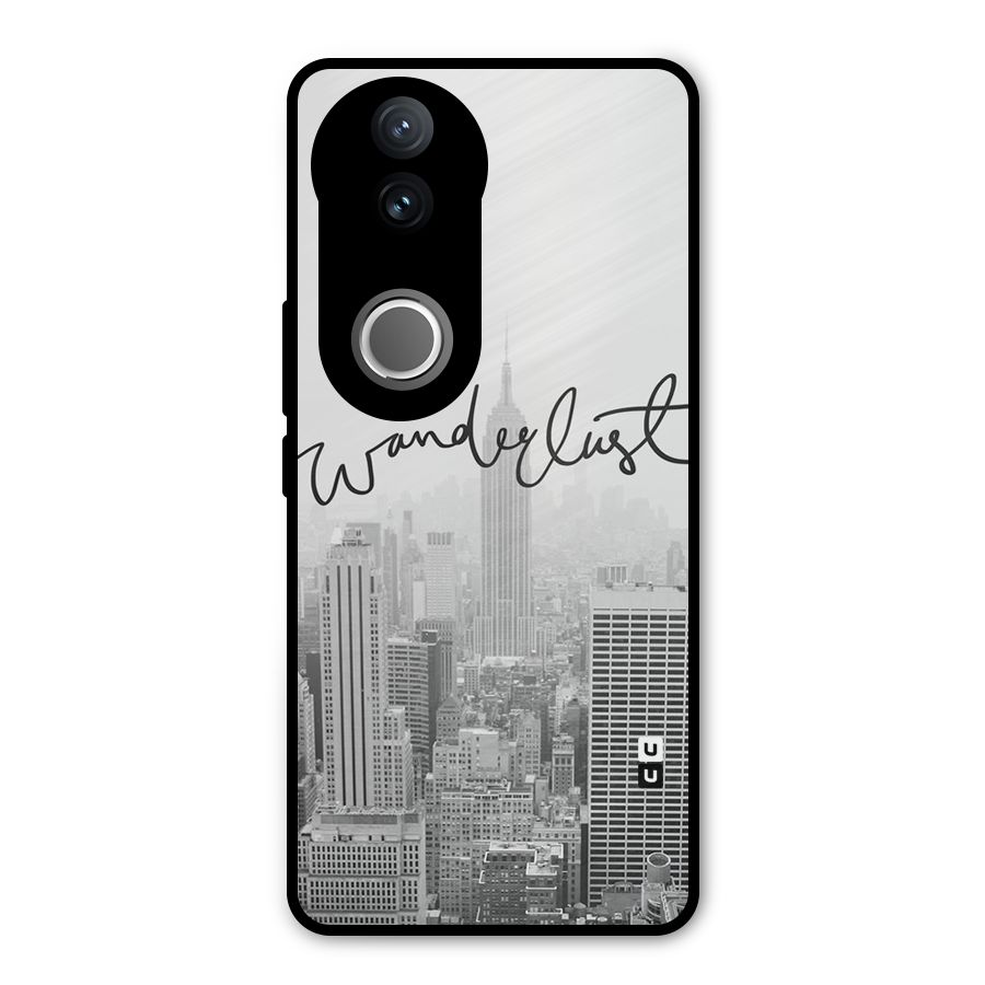 City Wanderlust Monochrome Metal Back Case for Vivo V50e