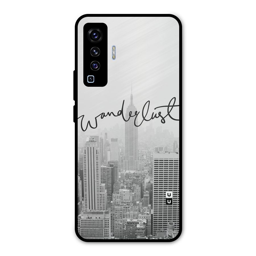 City Wanderlust Monochrome Metal Back Case for Vivo X50