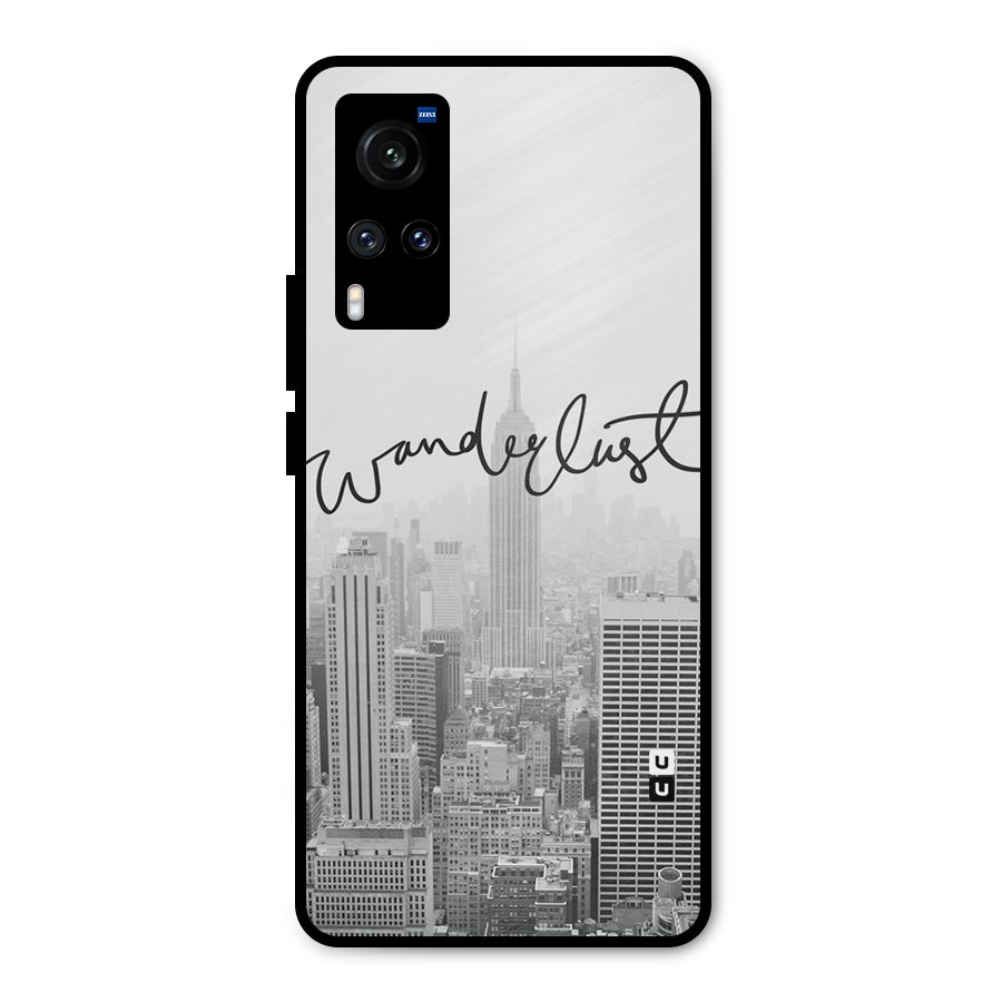 City Wanderlust Monochrome Metal Back Case for Vivo X60