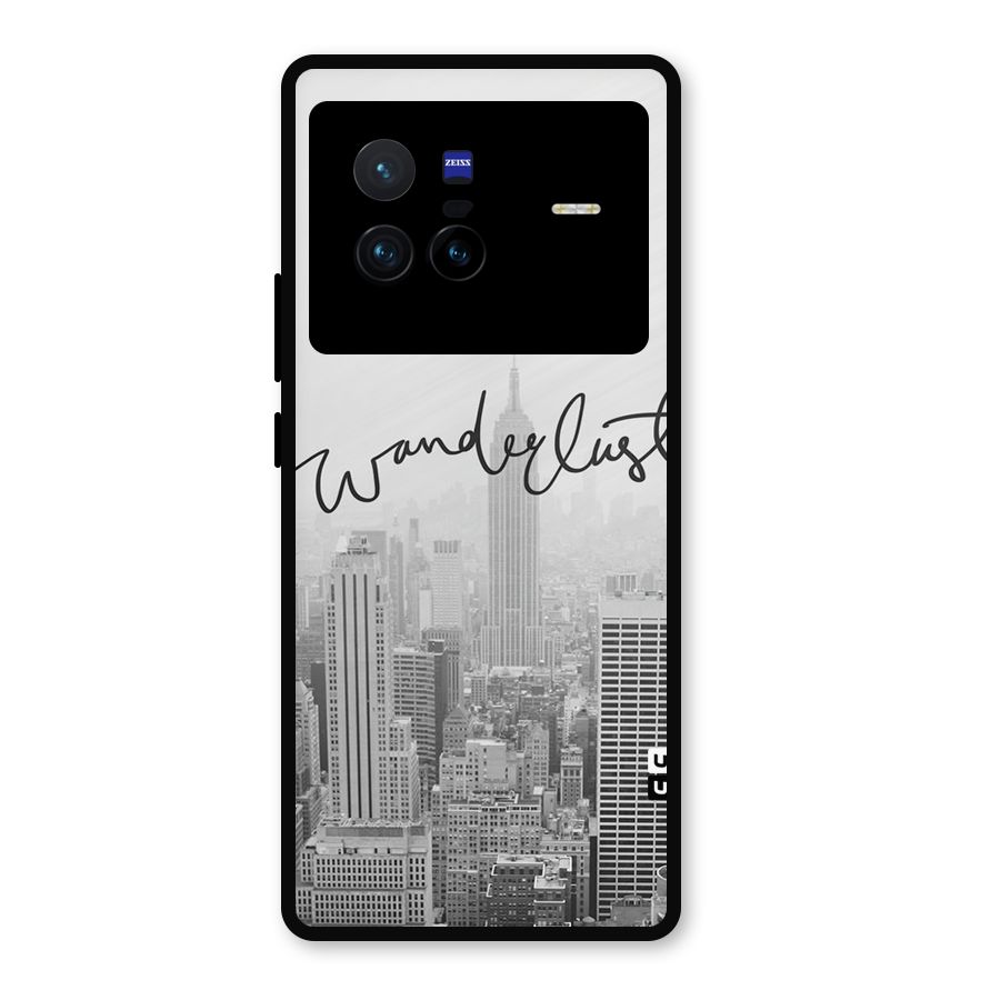 City Wanderlust Monochrome Metal Back Case for Vivo X80