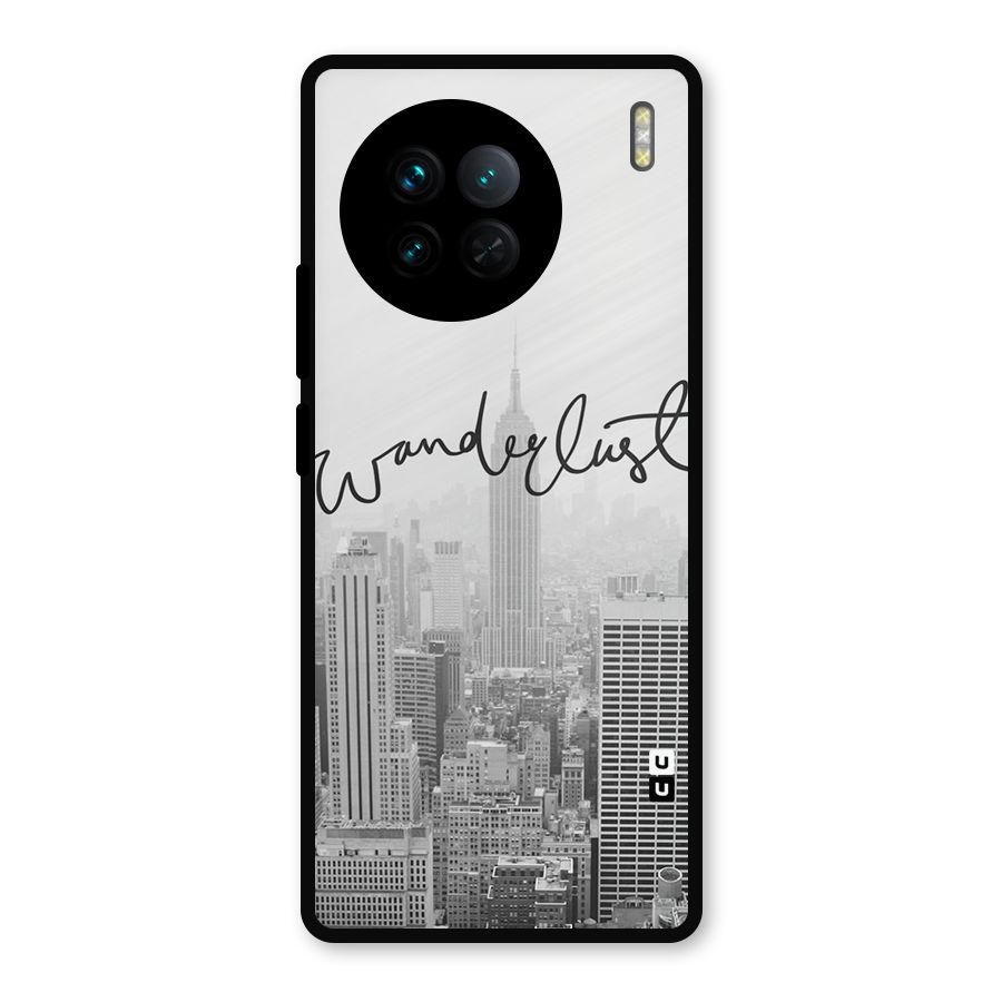 City Wanderlust Monochrome Metal Back Case for Vivo X90