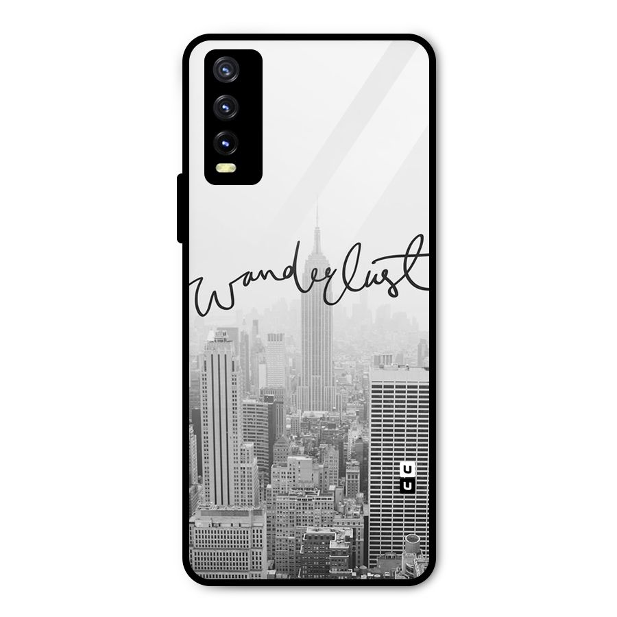 City Wanderlust Monochrome Metal Back Case for Vivo Y20