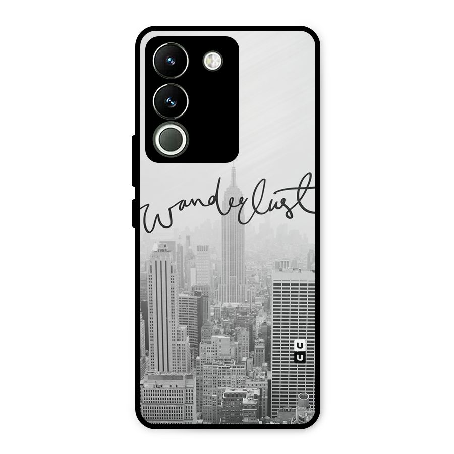 City Wanderlust Monochrome Metal Back Case for Vivo Y200