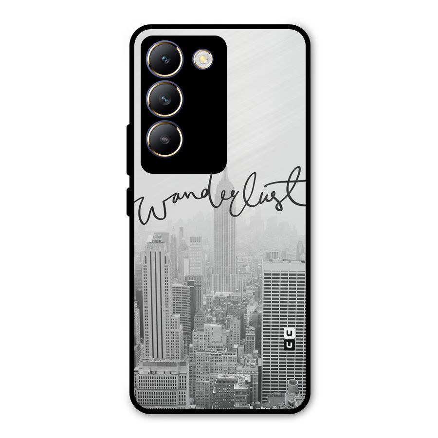 City Wanderlust Monochrome Metal Back Case for Vivo Y200e