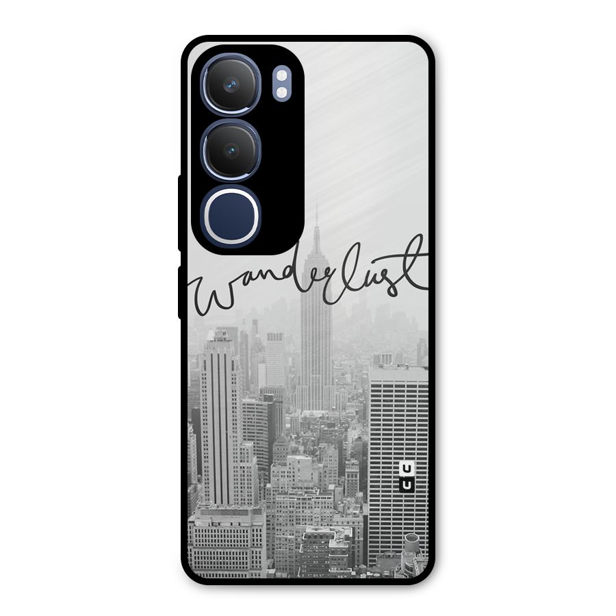 City Wanderlust Monochrome Metal Back Case for Vivo Y29
