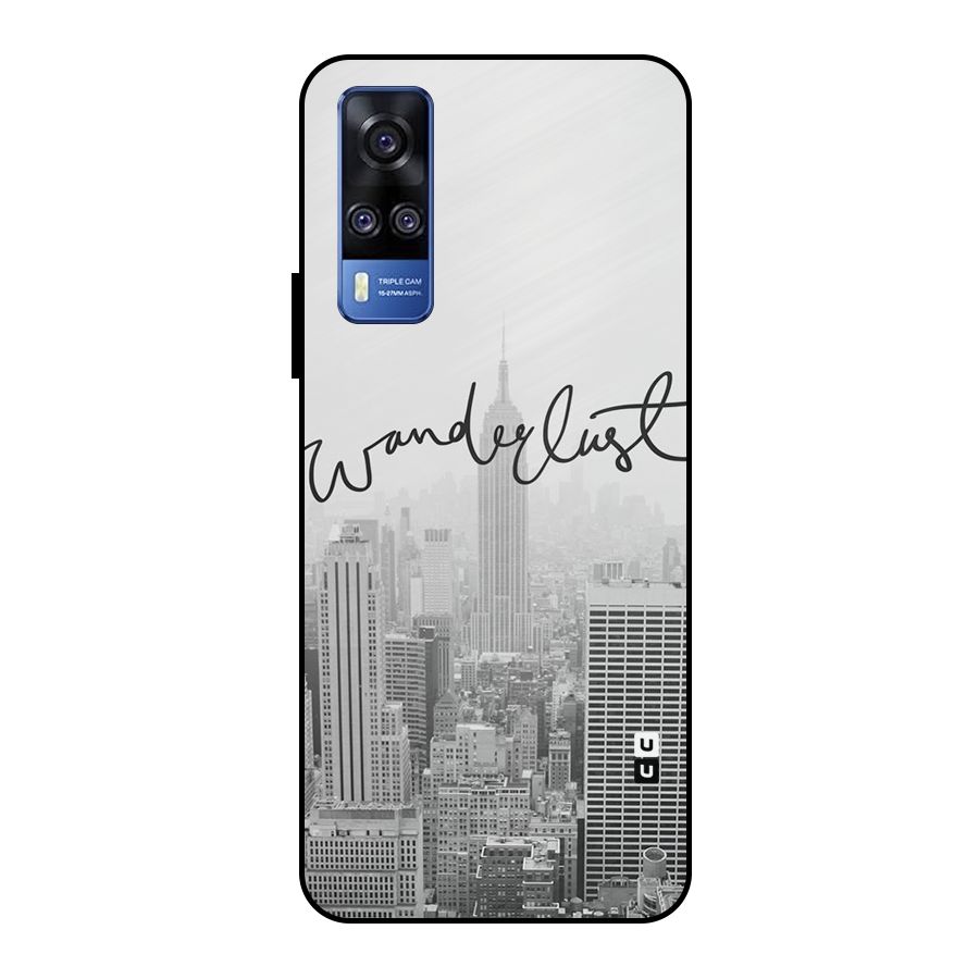 City Wanderlust Monochrome Metal Back Case for Vivo Y51