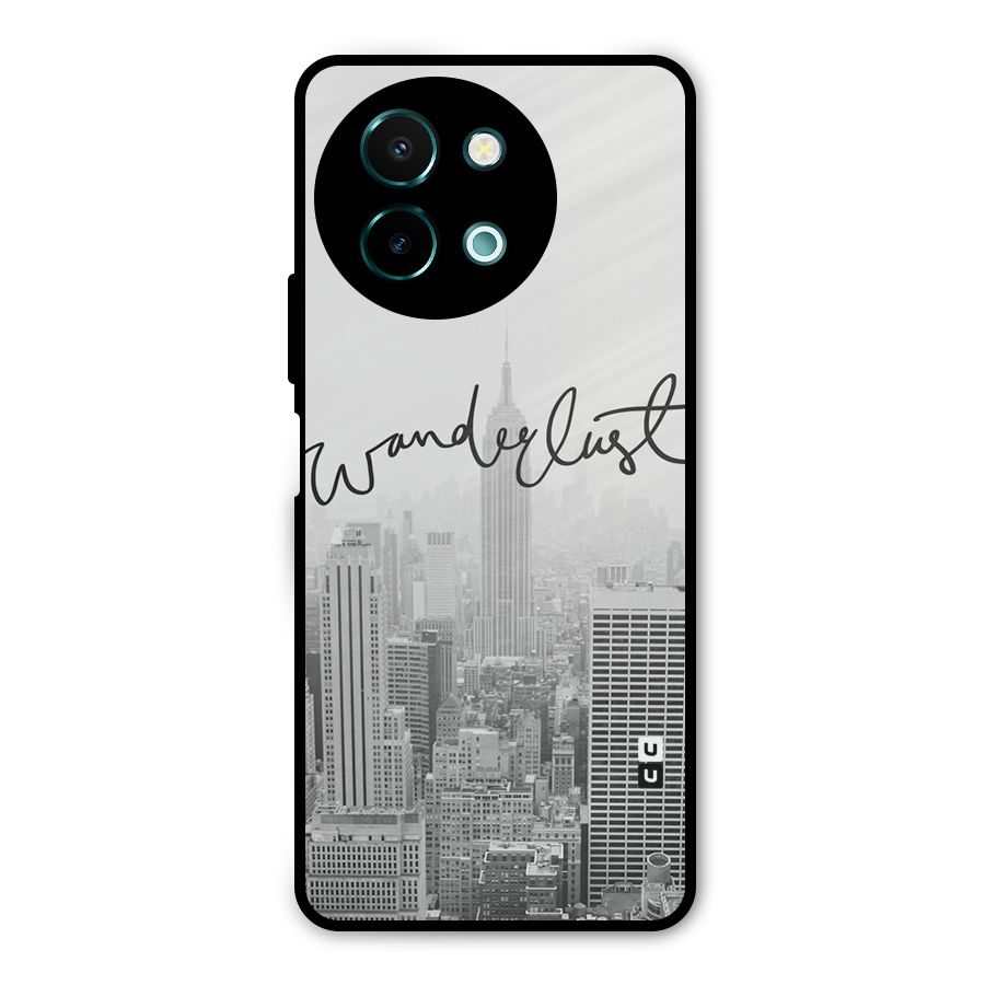 City Wanderlust Monochrome Metal Back Case for Vivo Y58