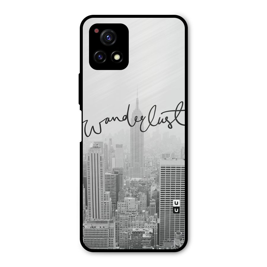 City Wanderlust Monochrome Metal Back Case for Vivo Y72 5G