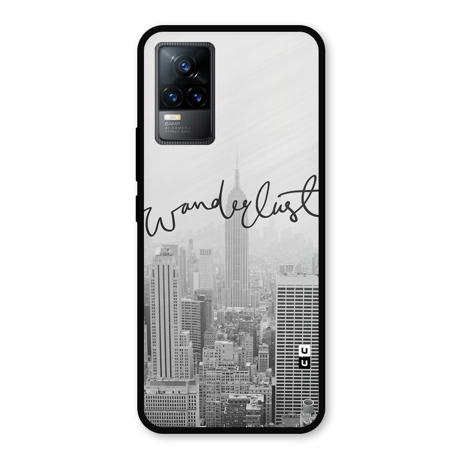 City Wanderlust Monochrome Metal Back Case for Vivo Y73