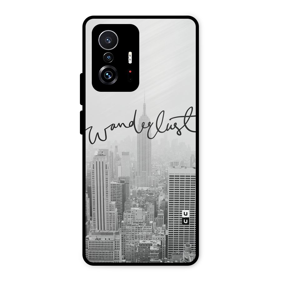 City Wanderlust Monochrome Metal Back Case for Xiaomi 11T Pro
