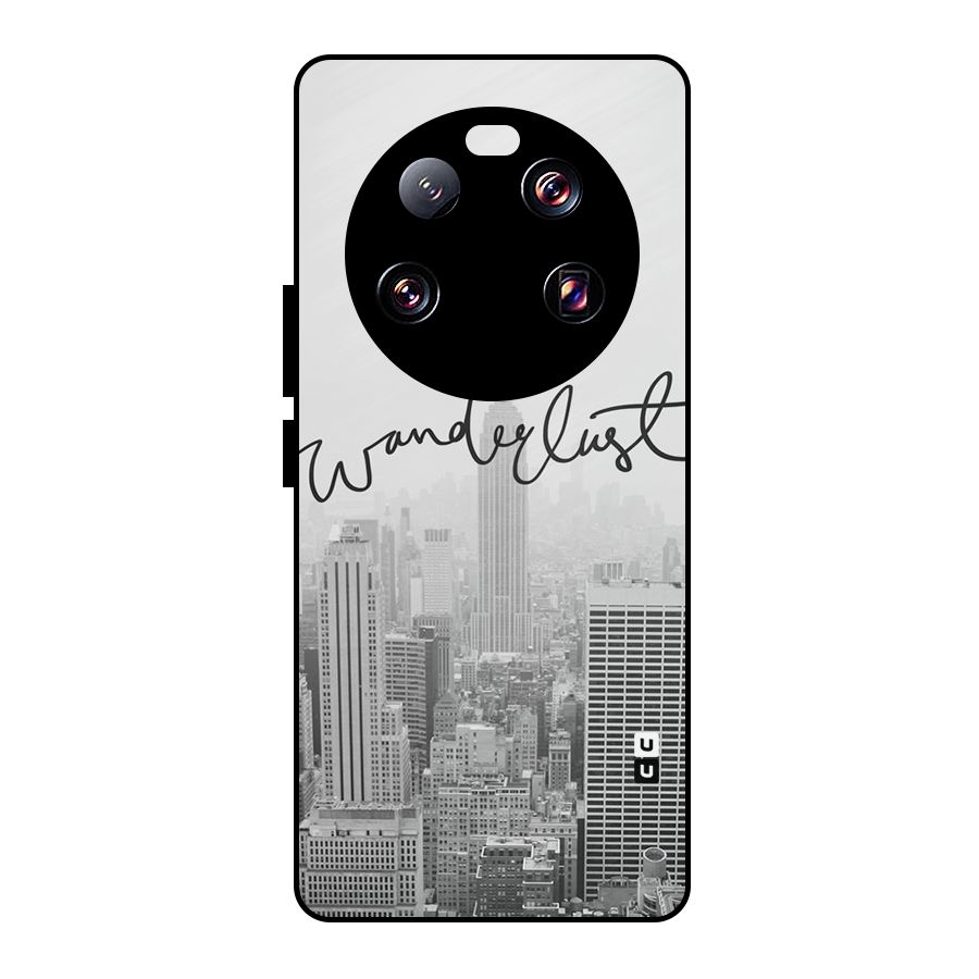 City Wanderlust Monochrome Metal Back Case for Xiaomi 13 Ultra