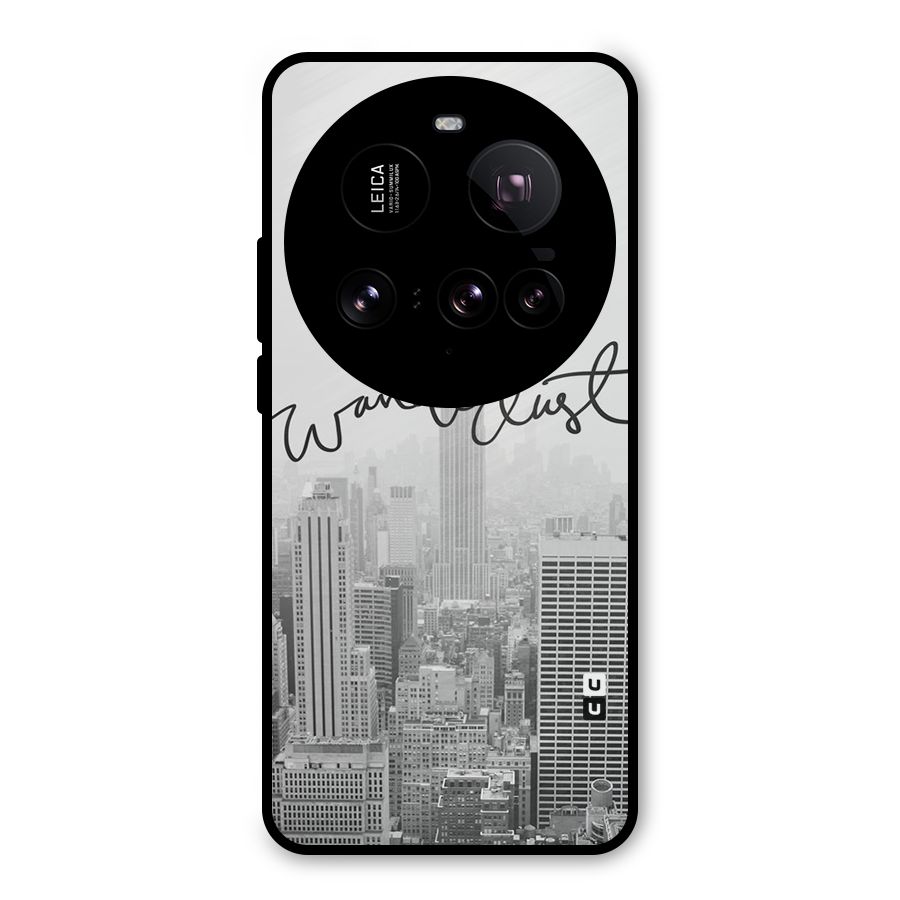 City Wanderlust Monochrome Metal Back Case for Xiaomi 15 Ultra