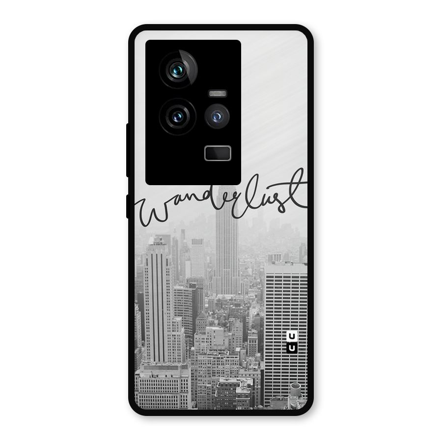 City Wanderlust Monochrome Metal Back Case for iQOO 11 5G