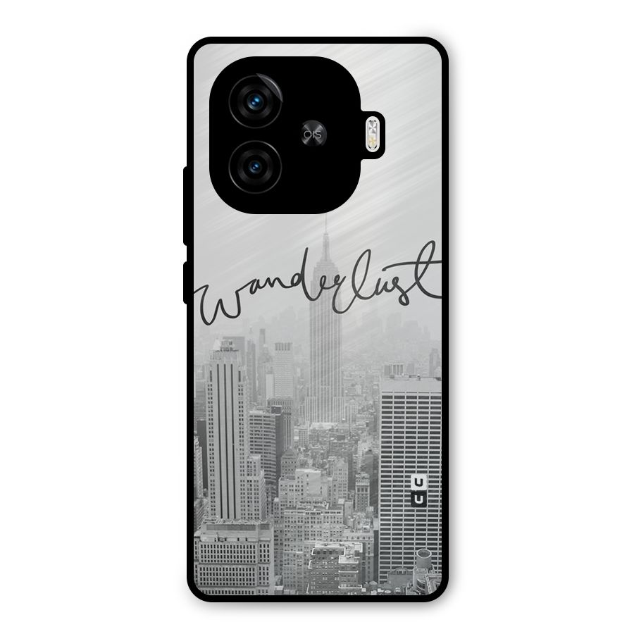 City Wanderlust Monochrome Metal Back Case for iQOO Neo 10R