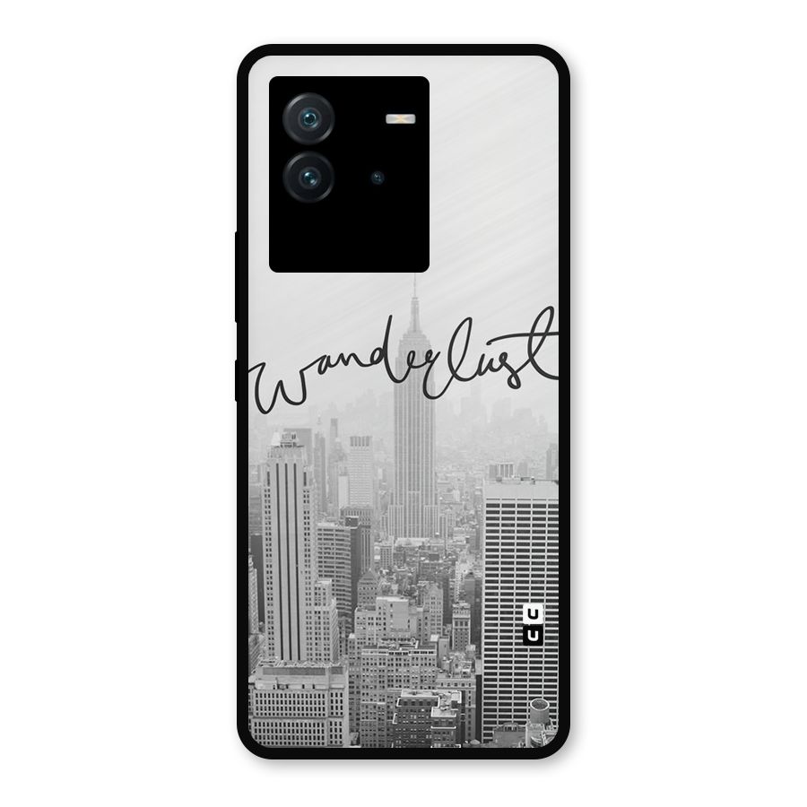 City Wanderlust Monochrome Metal Back Case for iQOO Neo 6 5G