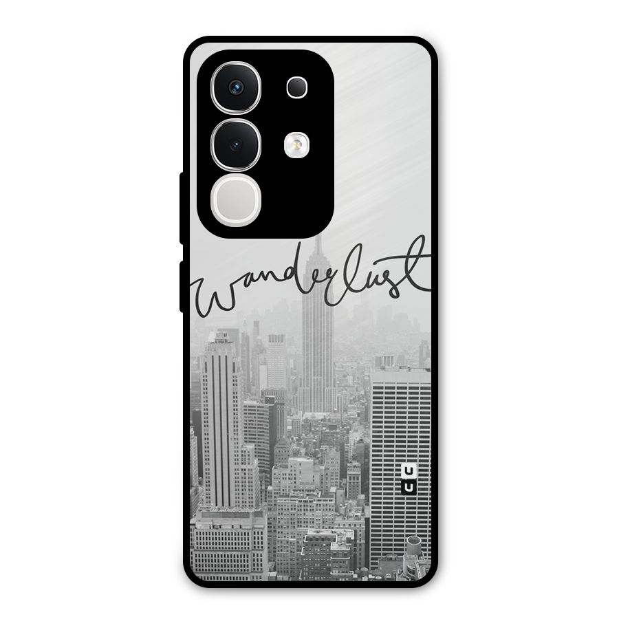 City Wanderlust Monochrome Metal Back Case for iQOO Z10x