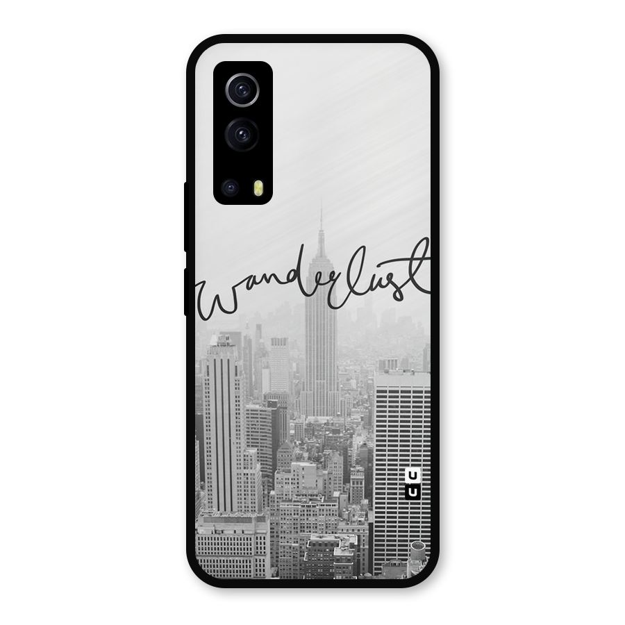 City Wanderlust Monochrome Metal Back Case for iQOO Z3