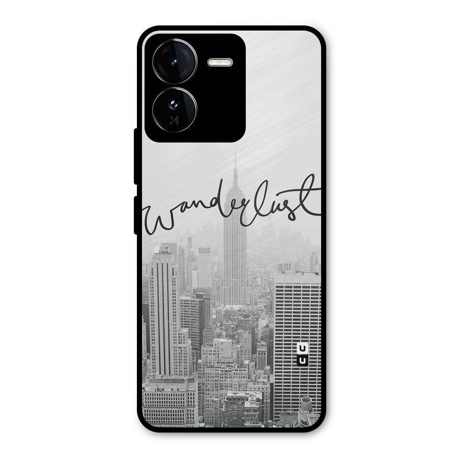 City Wanderlust Monochrome Metal Back Case for iQOO Z9