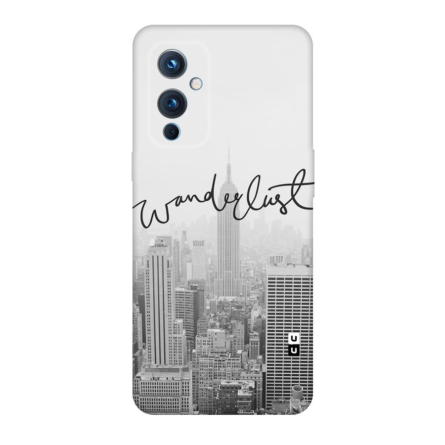 City Wanderlust Monochrome Original Polycarbonate Back Case for OnePlus 9