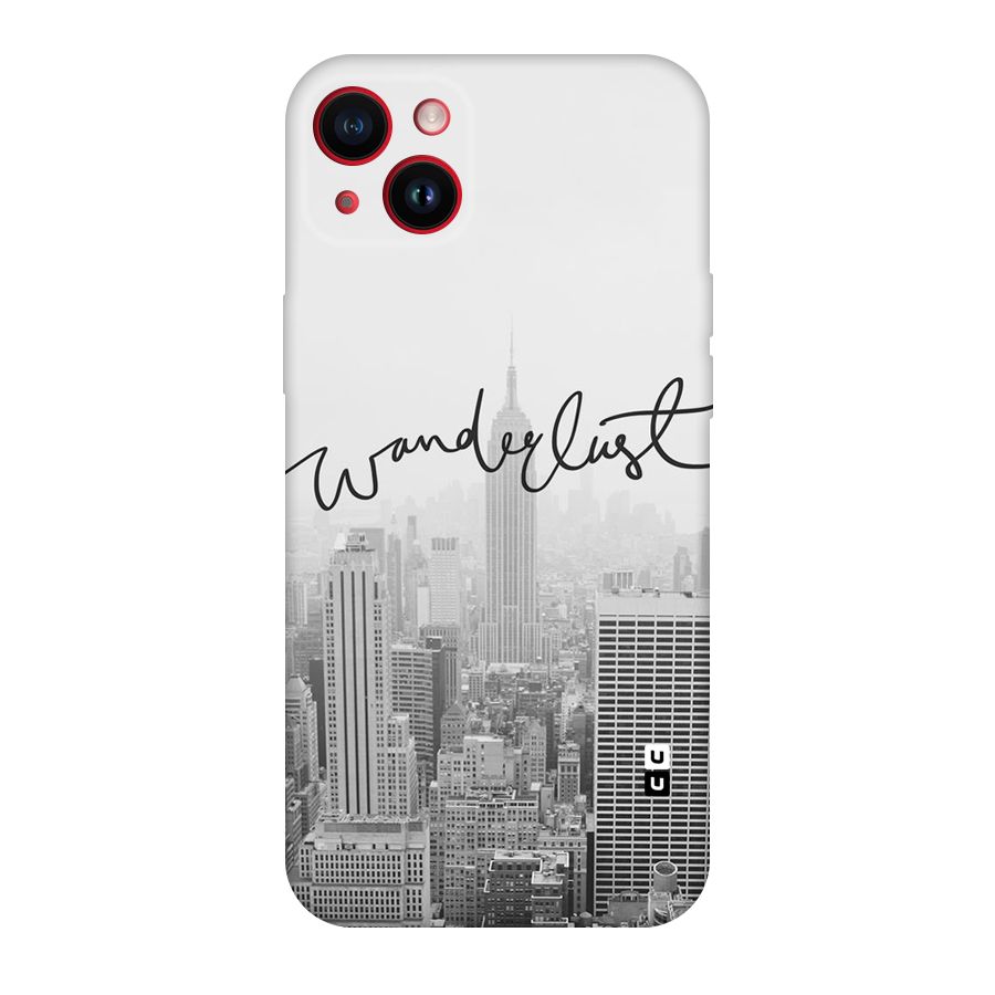 City Wanderlust Monochrome Original Polycarbonate Back Case for iPhone 14 Plus