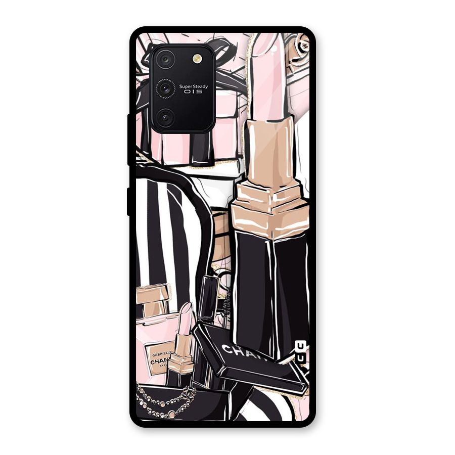 Class Girl Design Glass Back Case for Galaxy S10 Lite
