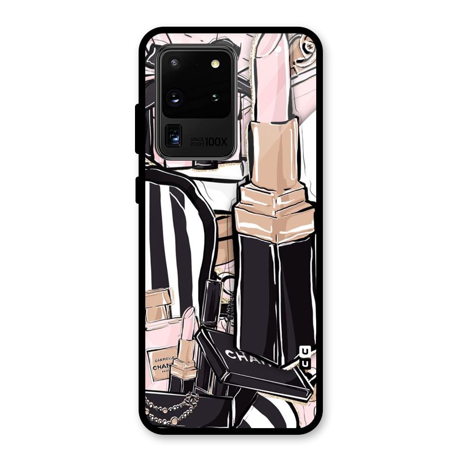 Class Girl Design Glass Back Case for Galaxy S20 Ultra