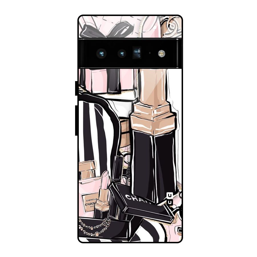 Class Girl Design Glass Back Case for Google Pixel 6 Pro